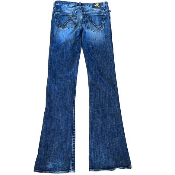 Rock & Republic Womens “Kasandra” Size 6 M Bootcut Dark Wash Low Rise Denim Jean - Picture 6 of 15